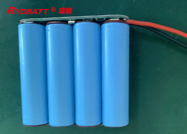 πακέτο μπαταριών 4s1p 18650/πακέτο μπαταριών λι 18650 14.8V 2.2Ah βιομηχανικά