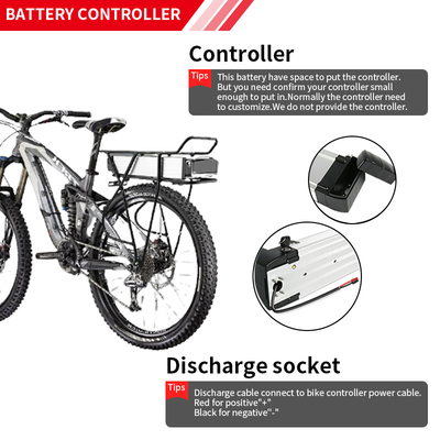 ηλεκτρικό συμβατό σύστημα ποδηλάτων Pedego πακέτων μπαταριών ποδηλάτων 36V 10S4P